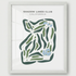 Shadow Lakes Club, California - Printed Golf Courses