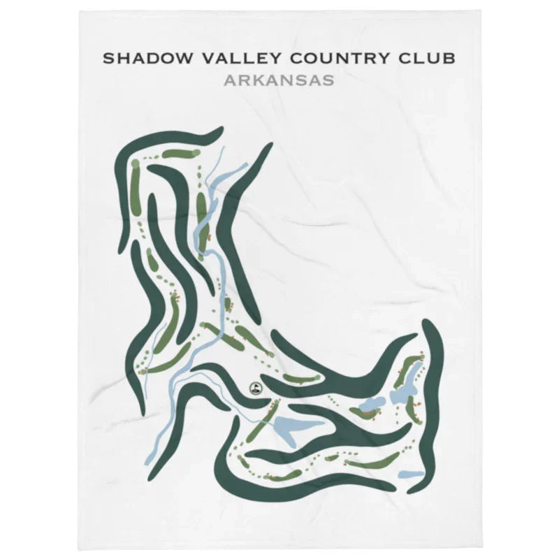 Shadow Valley Country Club, Arkansas - Printed Golf Courses