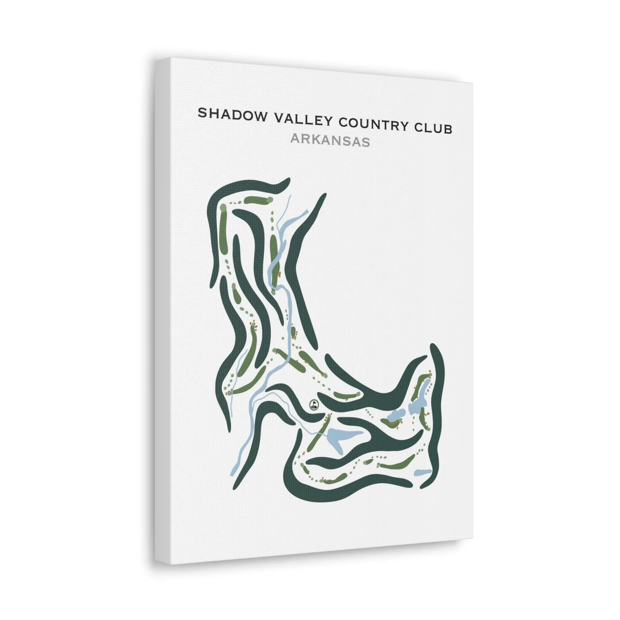 Shadow Valley Country Club, Arkansas - Printed Golf Courses
