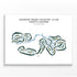 Shadow Wood Country Club, North Course, Florida - Printed Golf Courses