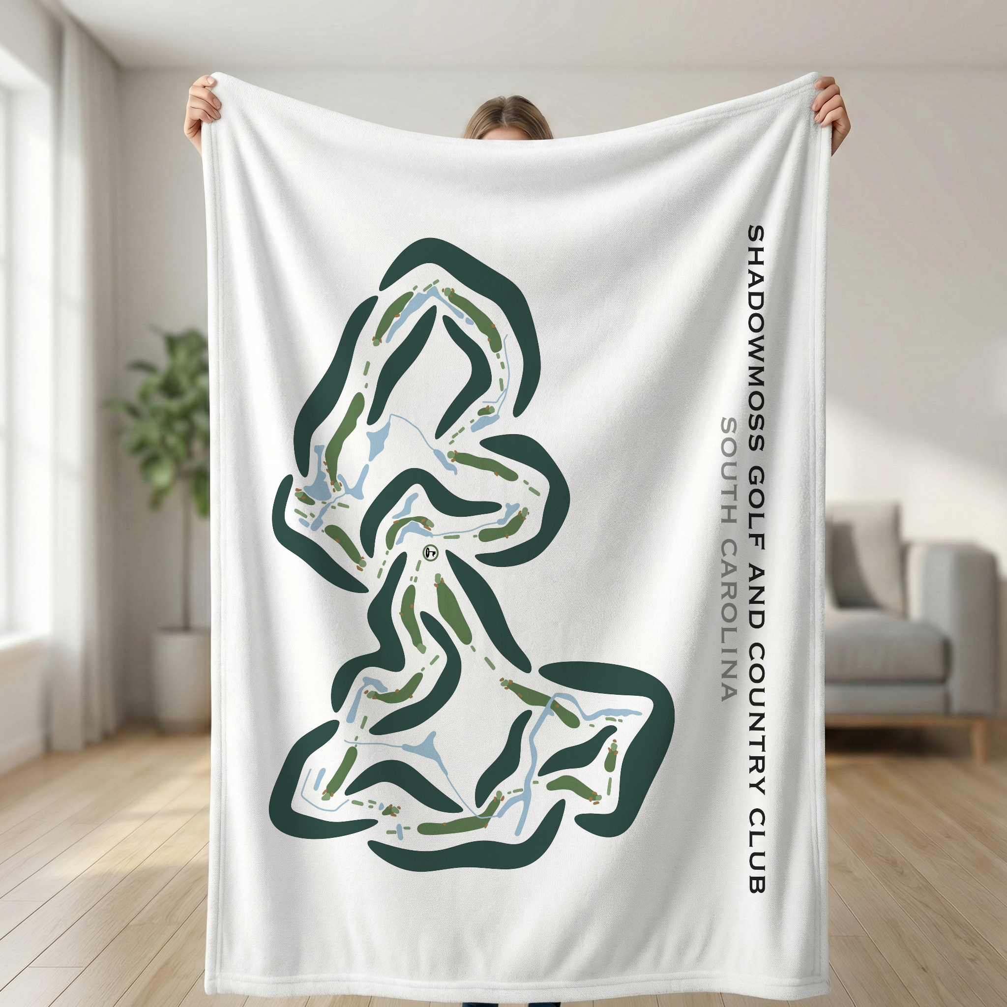 Shadowmoss Golf & Country Club, South Carolina - Printed Golf Courses