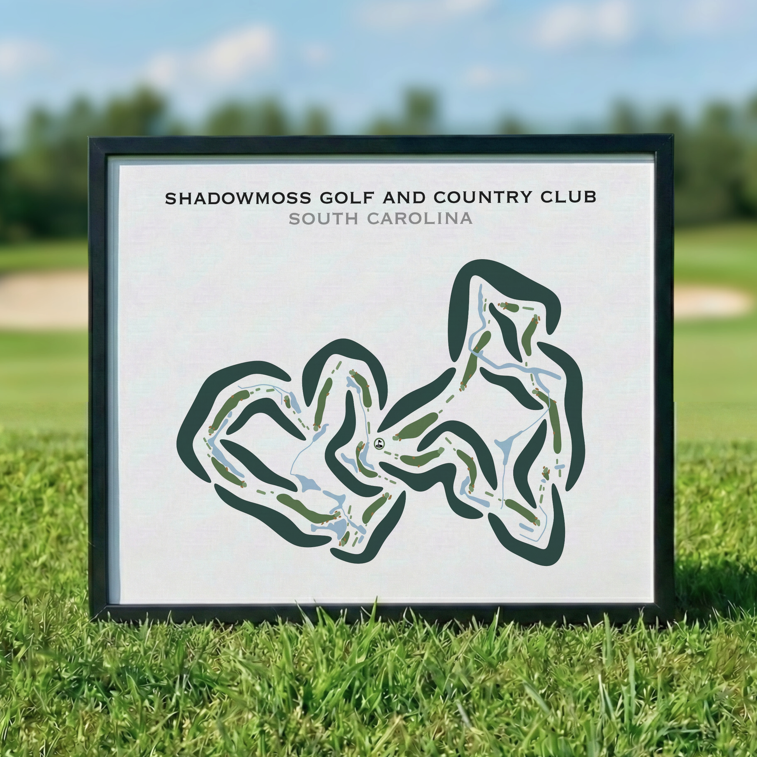 Shadowmoss Golf & Country Club, South Carolina - Printed Golf Courses