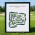 Shady Oaks Golf Course, Texas - Printed Golf Courses