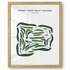Shady Oaks Golf Course, Texas - Printed Golf Courses