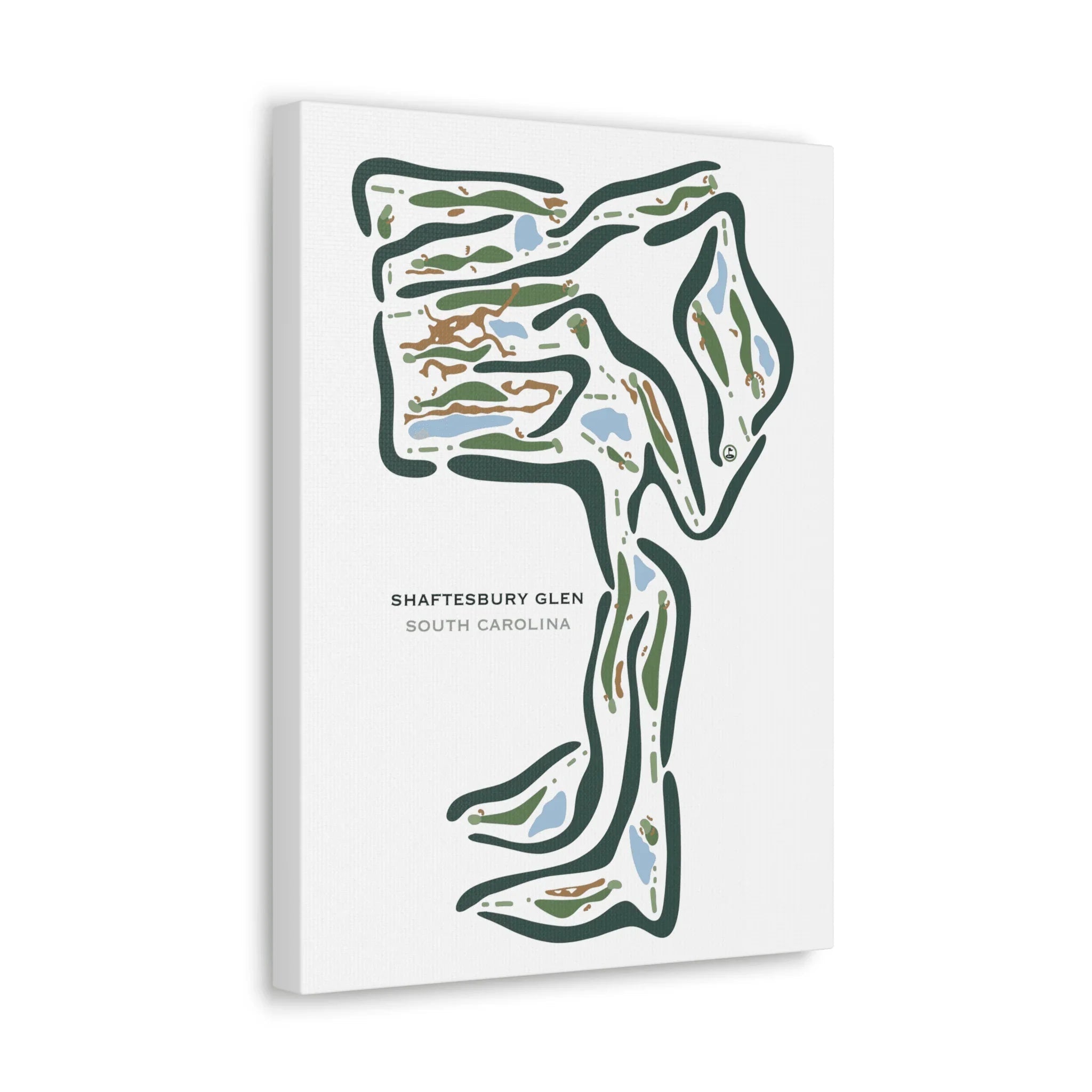 Shaftesbury Glen Golf Course, South Carolina - Printed Golf Courses
