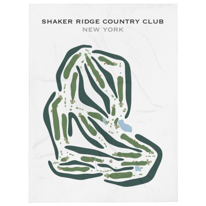 Shaker Ridge Country Club, New York - Printed Golf Courses