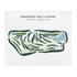 Shamrock Golf Course, North Carolina - Printed Golf Courses