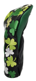 Shamrocks All-Over Embroidered Driver Headcover by ReadyGOLF