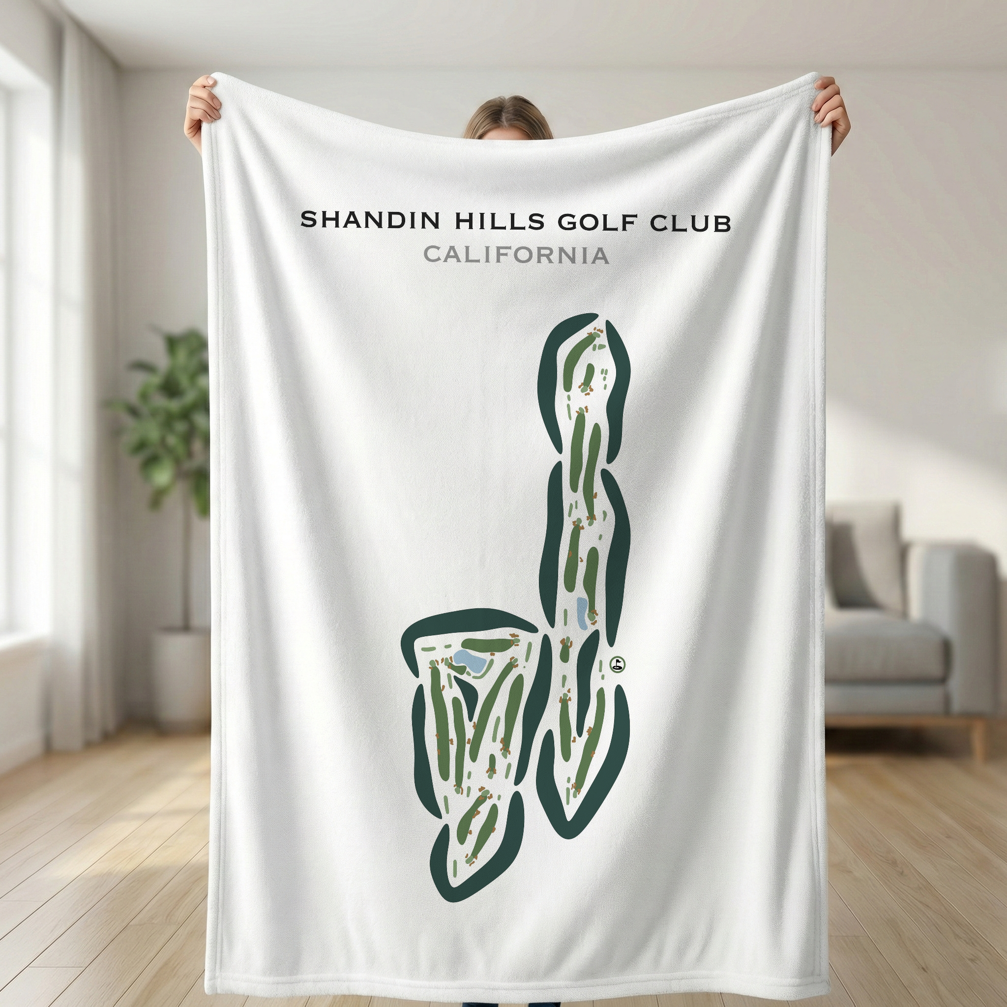 Shandin Hills Golf Club, California - Printed Golf Courses