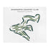Shannopin Country Club, Pennsylvania - Printed Golf Course