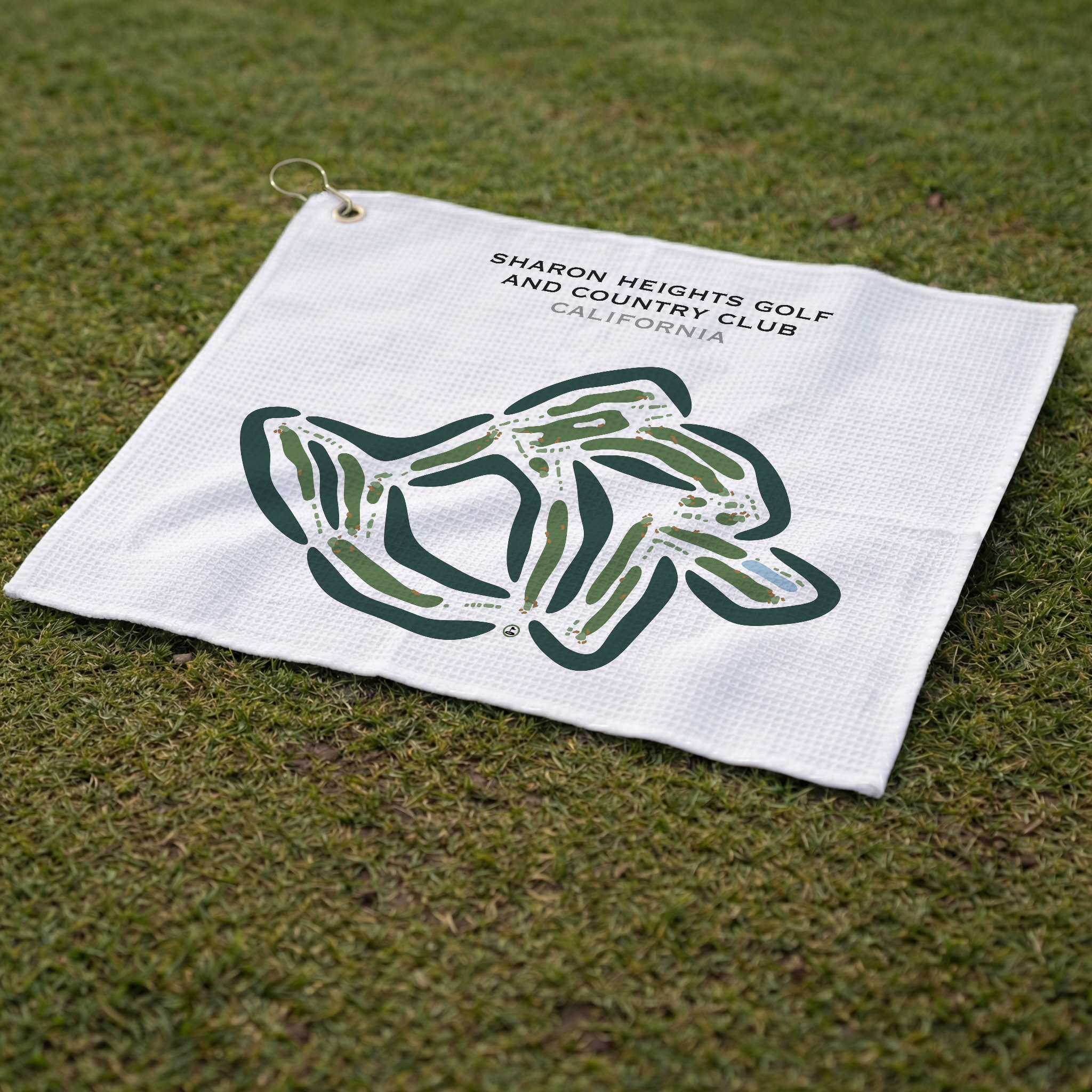 Sharon Heights Golf & Country Club, California - Printed Golf Courses