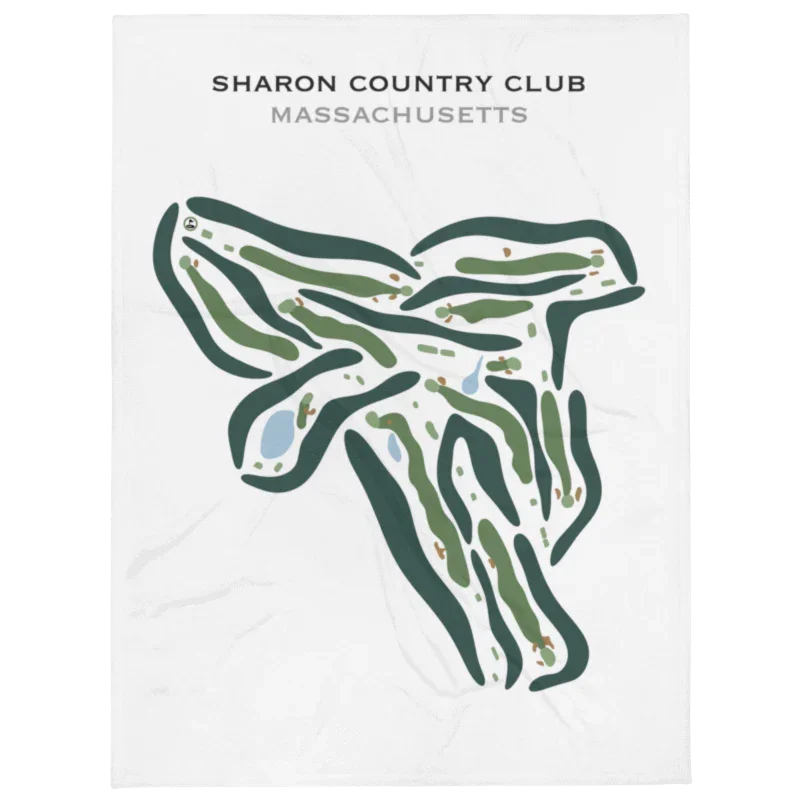 Sharon Country Club, Massachusetts - Printed Golf Courses