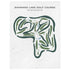 Shawano Lake Golf Course, Wisconsin - Printed Golf Courses