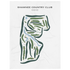Shawnee Country Club, Ohio - Printed Golf Courses