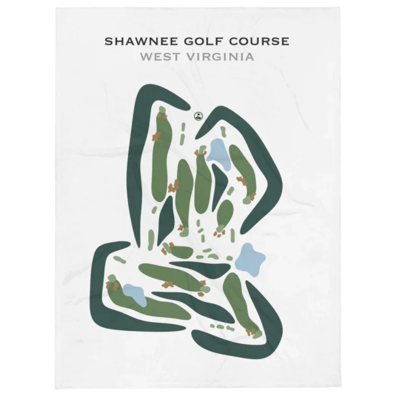 Shawnee Golf Course, West Virginia - Printed Golf Courses