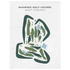 Shawnee Golf Course, West Virginia - Printed Golf Courses