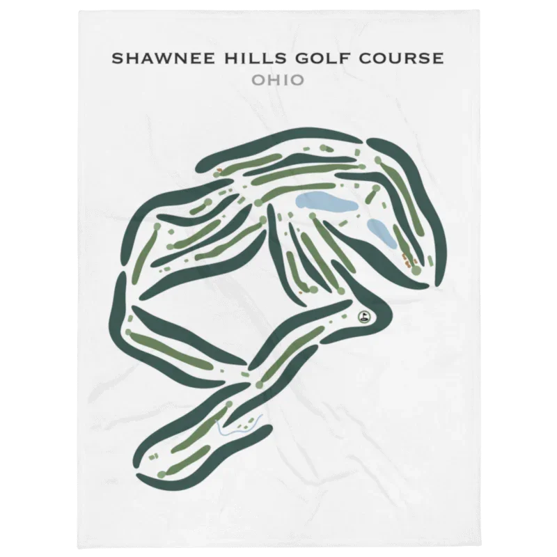 Shawnee Hills Golf Course, Ohio - Printed Golf Courses