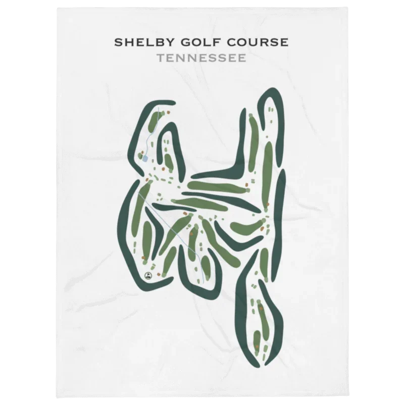 Shelby Golf Course, Tennessee - Printed Golf Courses