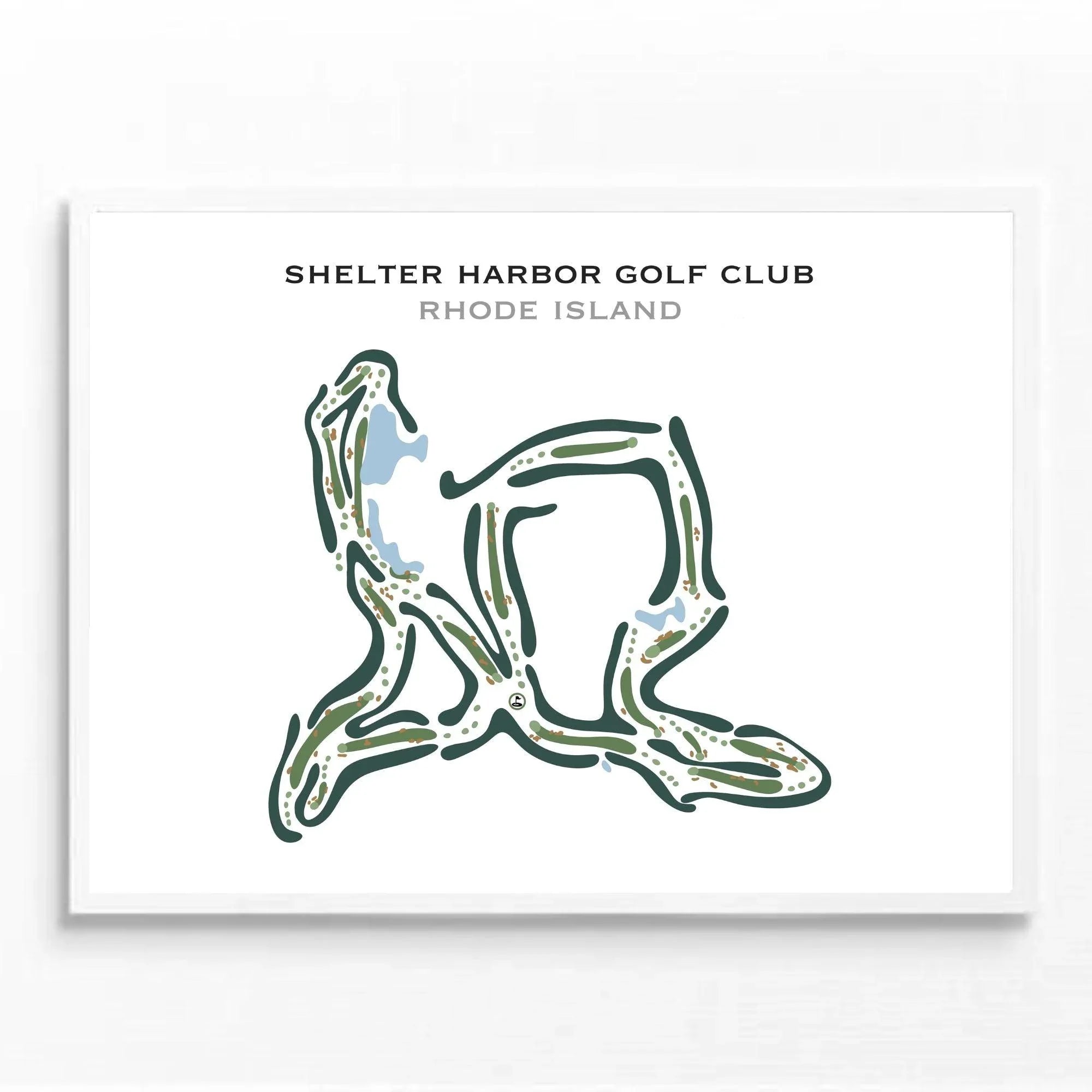 Shelter Harbor Golf Club‎, Rhode Island - Printed Golf Courses