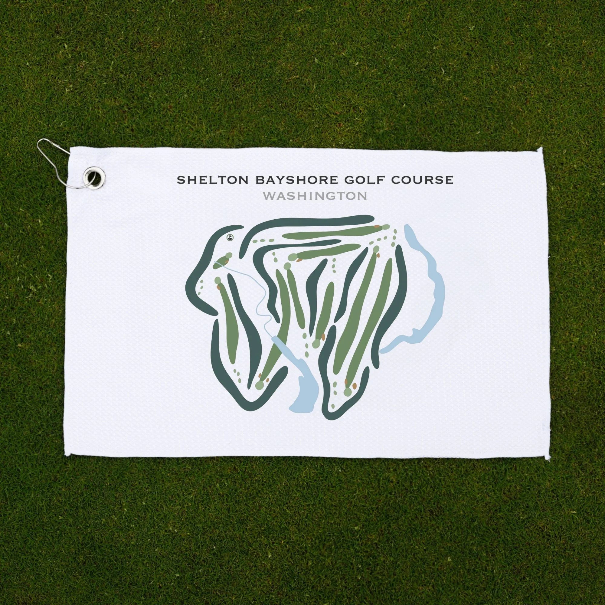 Shelton Bayshore Golf Course, Washington - Printed Golf Courses