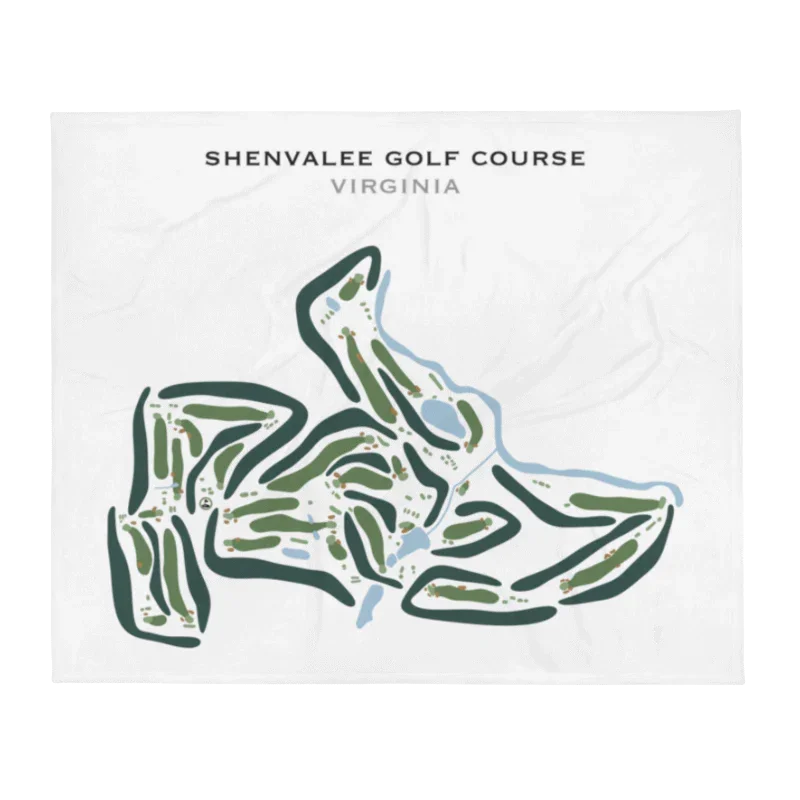 Shenvalee Golf Course, Virginia - Printed Golf Courses