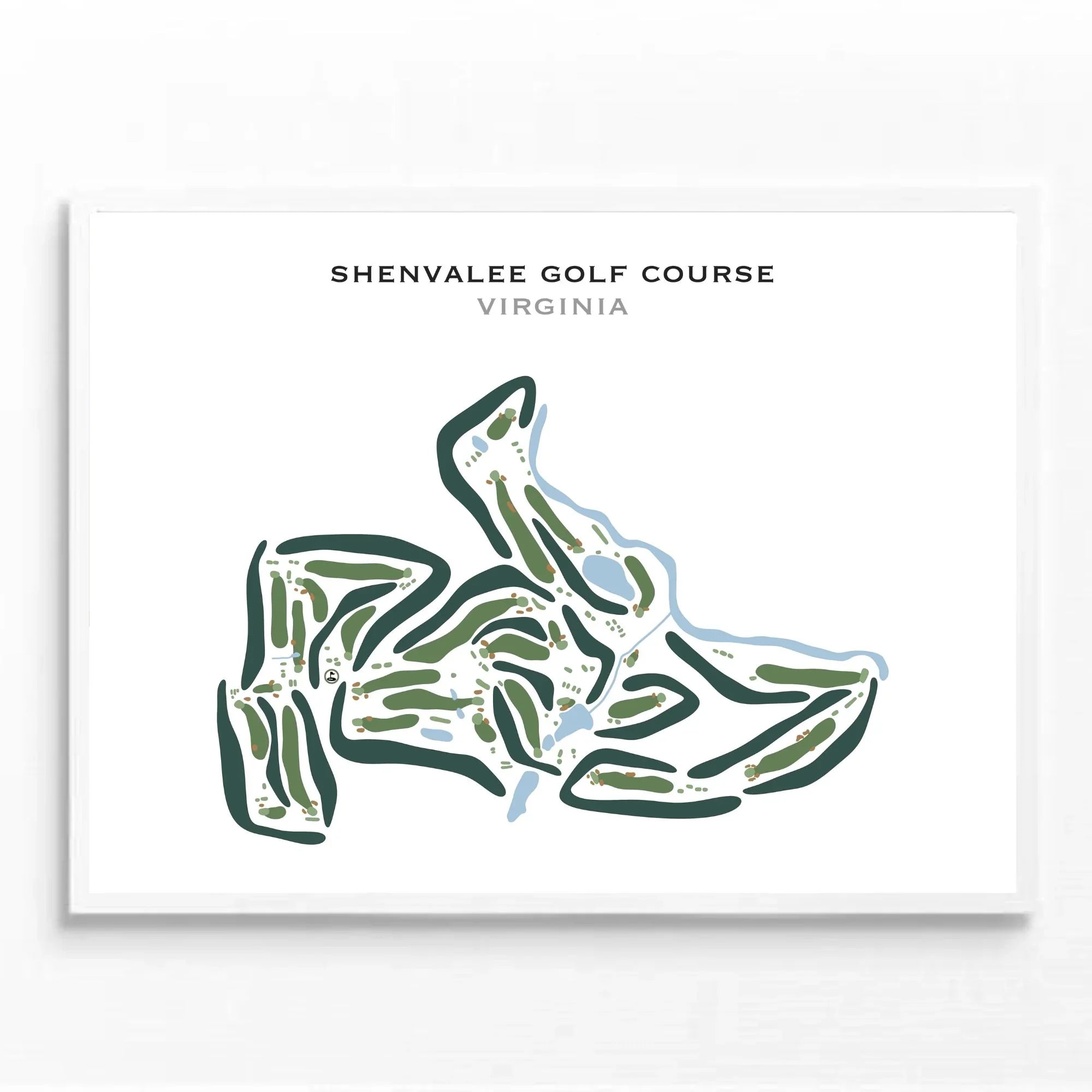 Shenvalee Golf Course, Virginia - Printed Golf Courses
