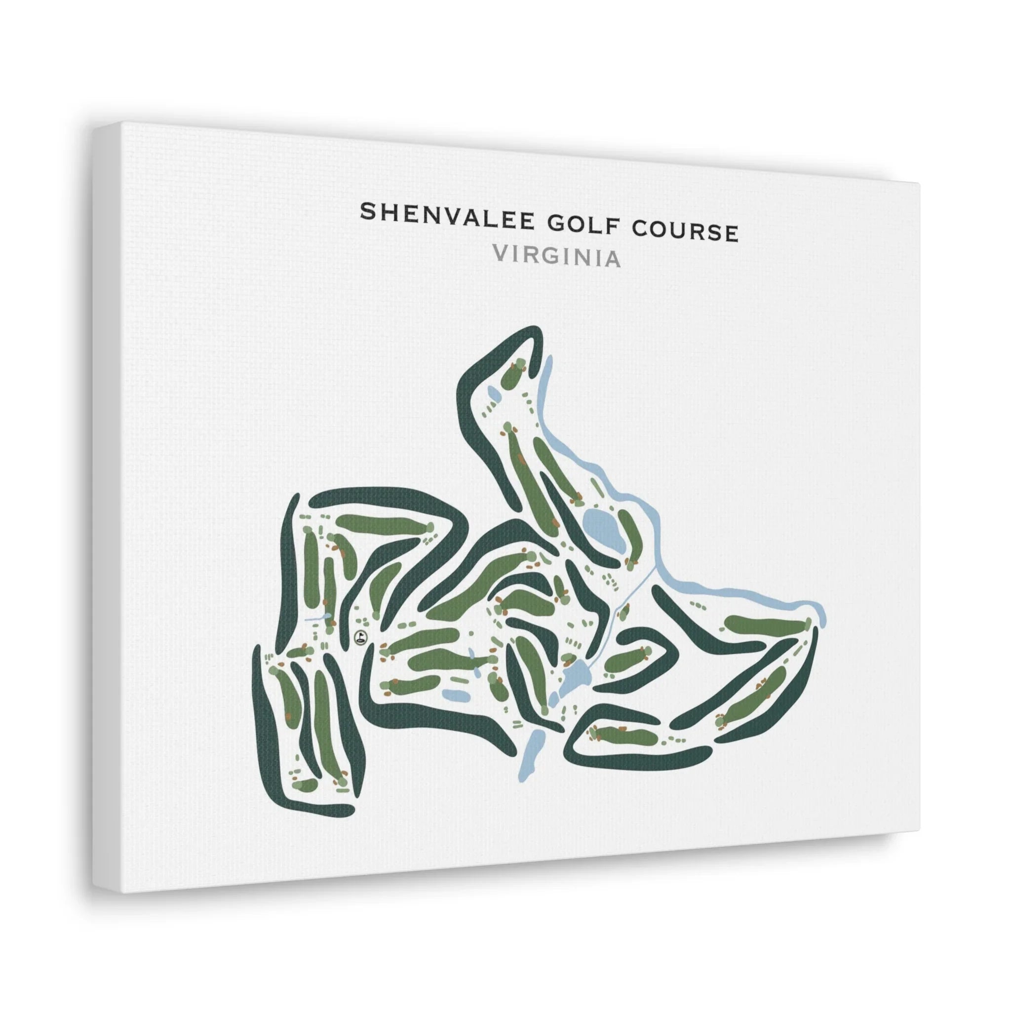 Shenvalee Golf Course, Virginia - Printed Golf Courses