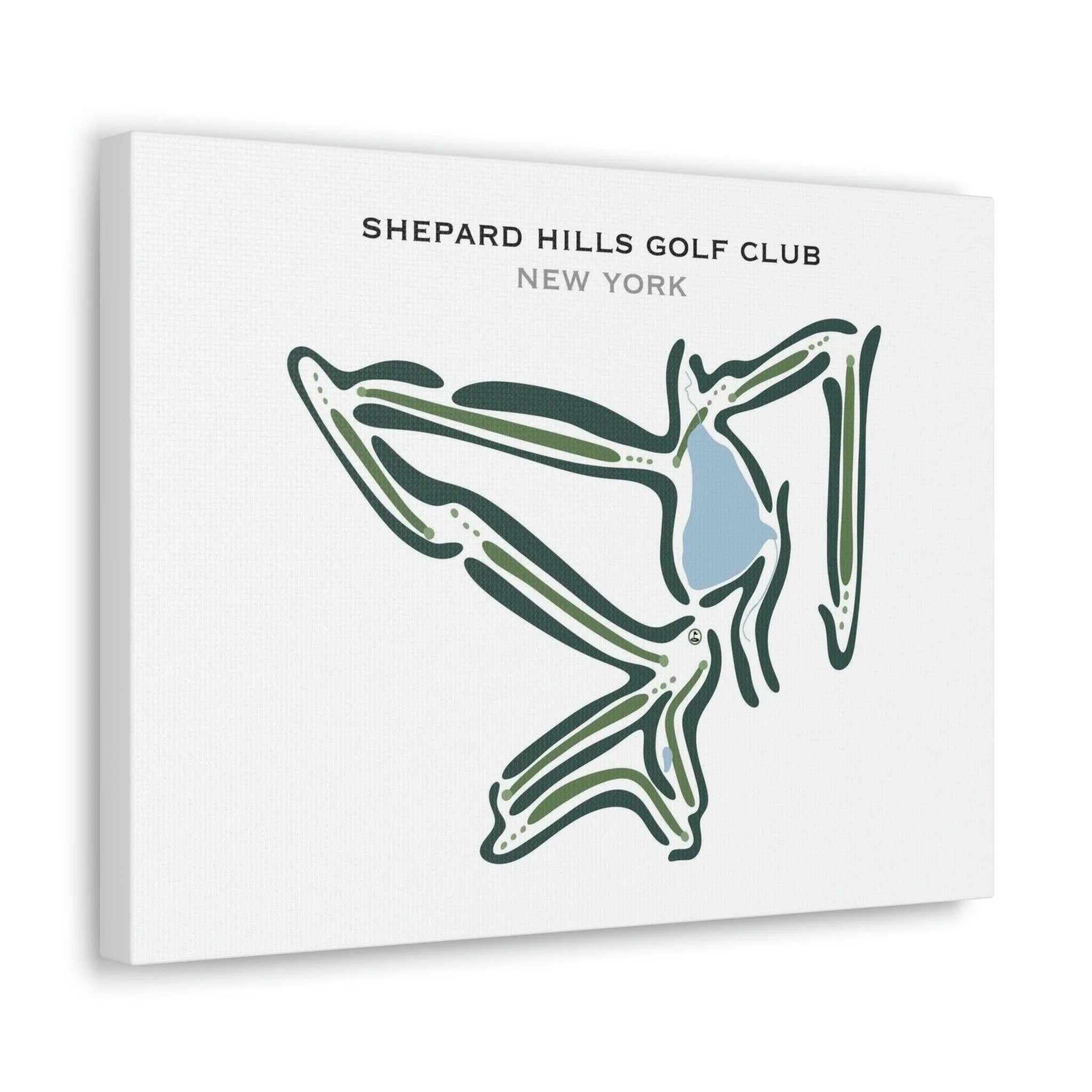 Shepard Hills Golf Club, New York - Printed Golf Courses
