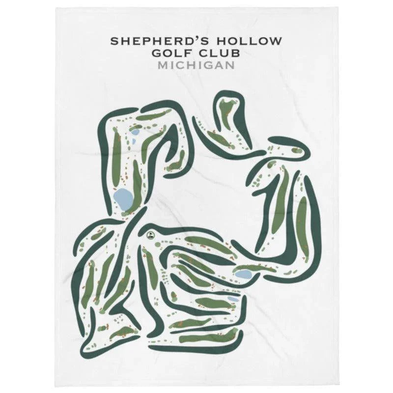 Shepherd's Hollow Golf Club, Michigan - Printed Golf Courses