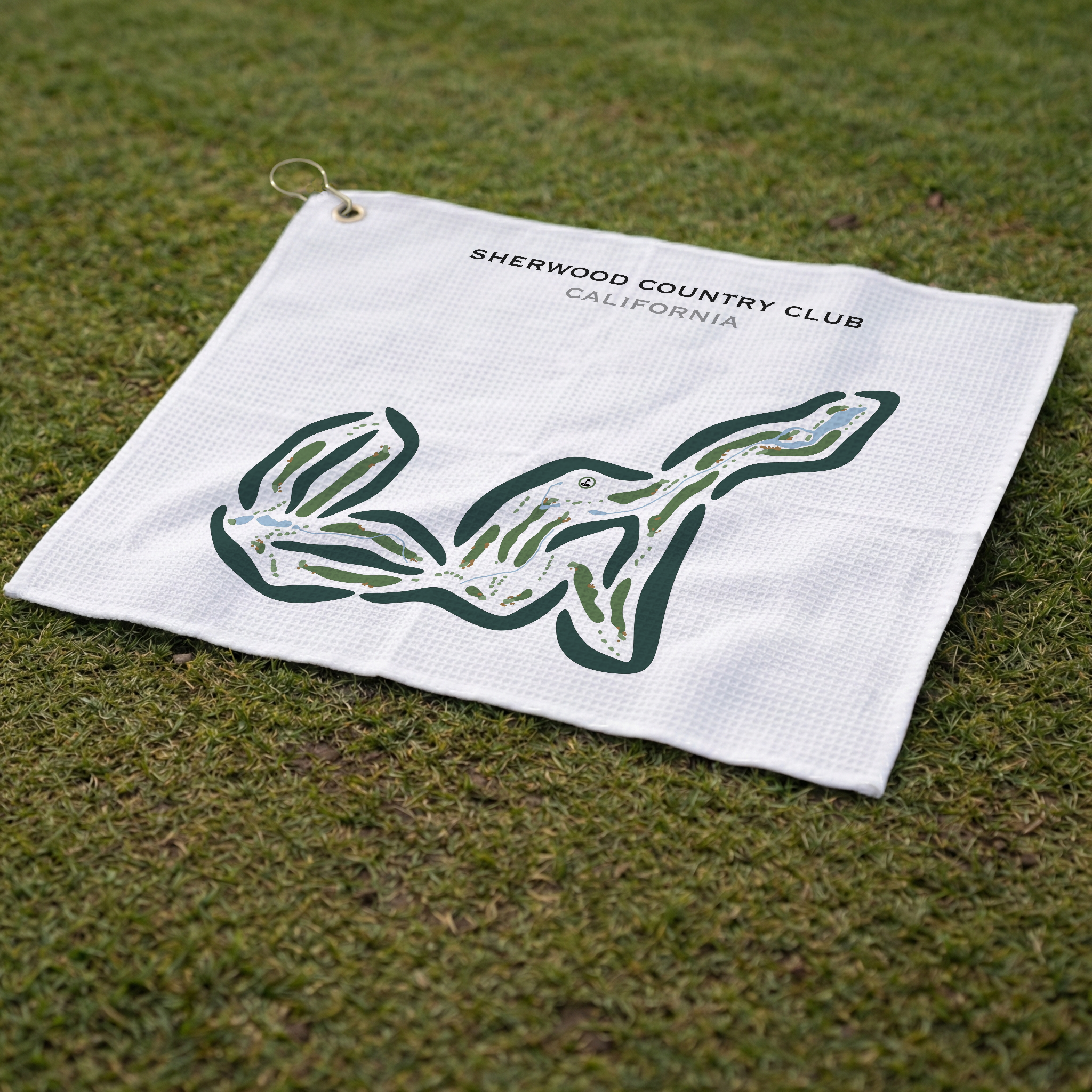 Sherwood Country Club, California - Printed Golf Courses