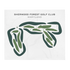 Sherwood Forest Club, Maryland - Printed Golf Courses