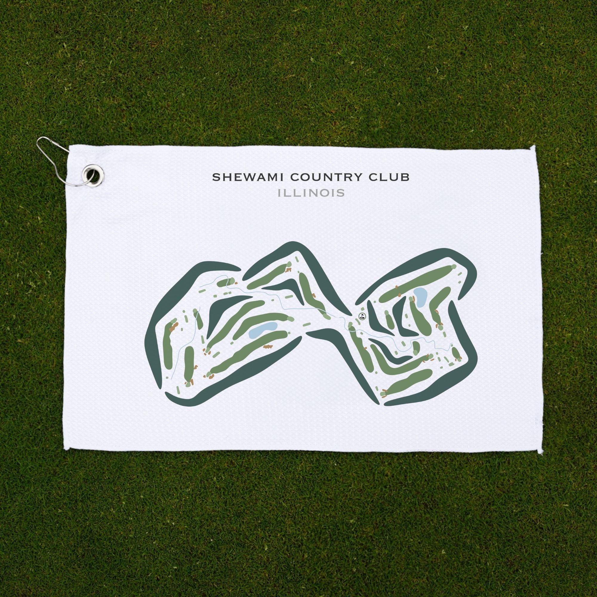Shewami Country Club, Illinois - Printed Golf Courses