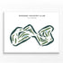 Shewami Country Club, Illinois - Printed Golf Courses