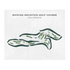 Shining Mountain Golf Course, Colorado - Printed Golf Courses