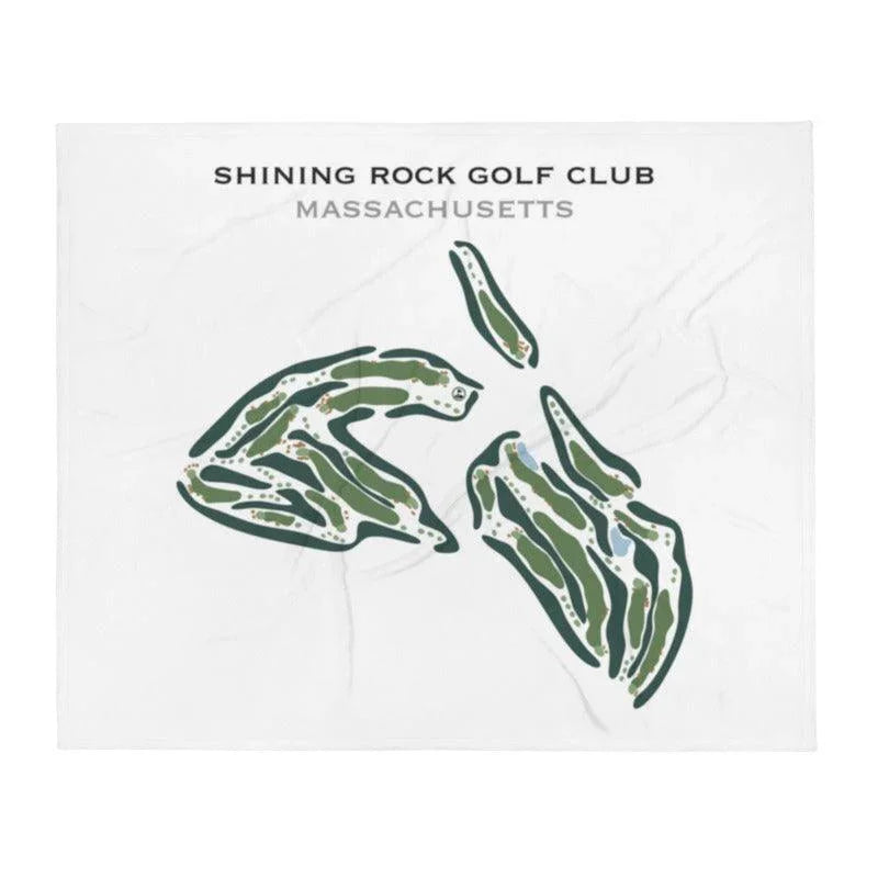 Shining Rock Golf Club, Massachusetts - Printed Golf Courses