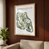 Shinnecock Hills Golf Club, New York - Printed Golf Courses