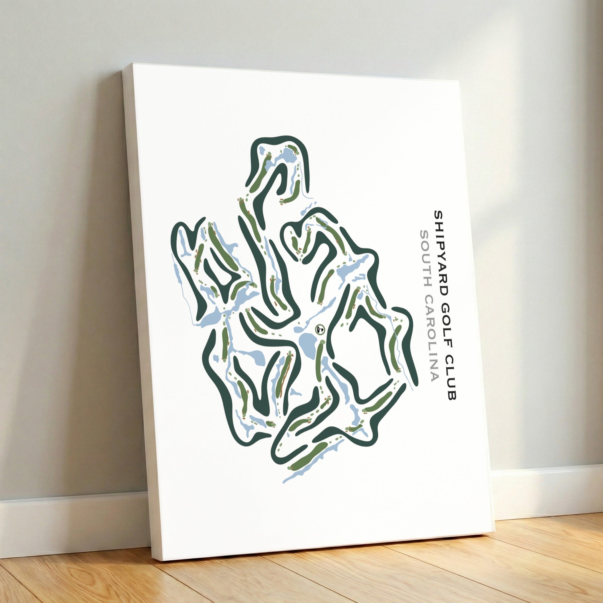 Shipyard Golf Club, South Carolina - Printed Golf Courses
