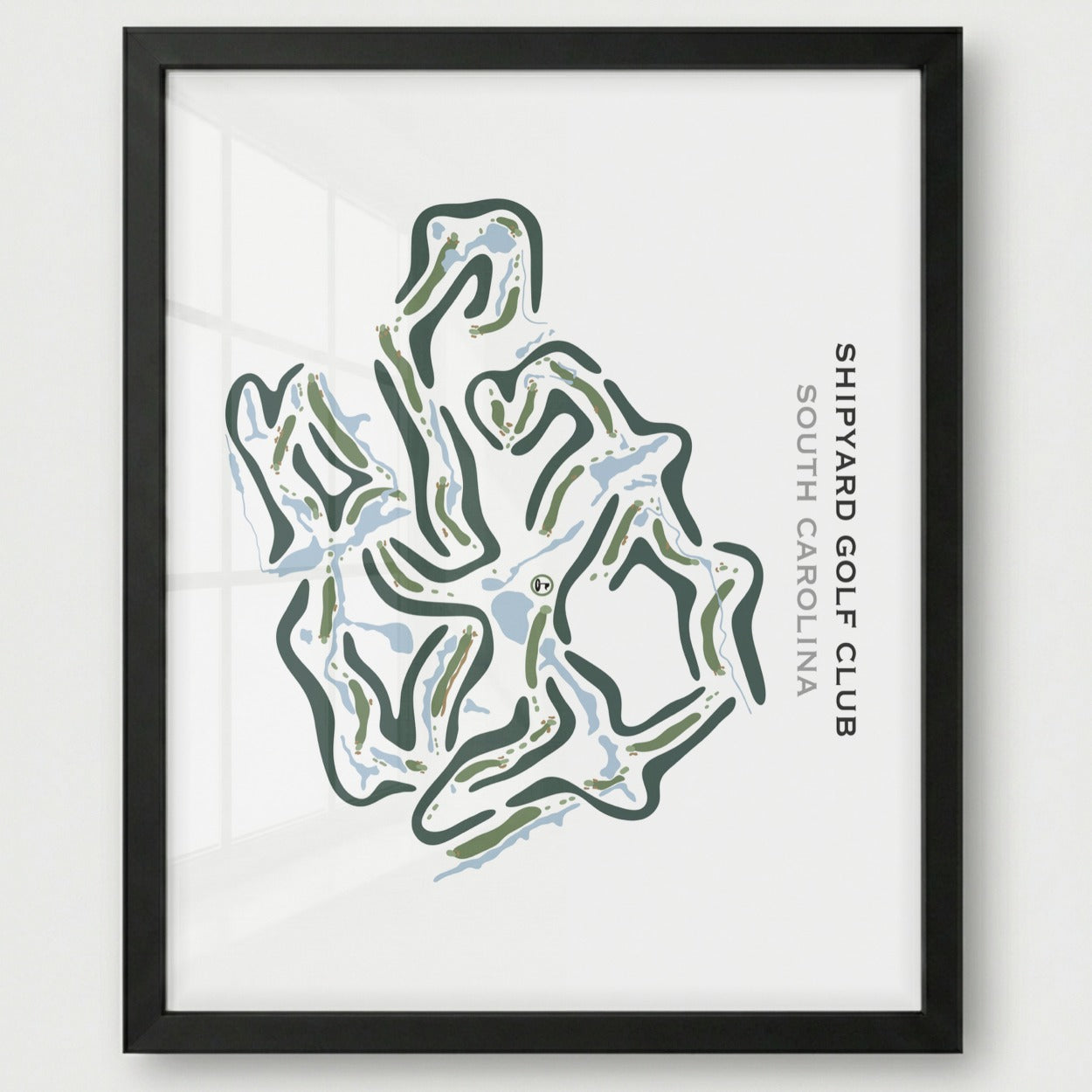 Shipyard Golf Club, South Carolina - Printed Golf Courses