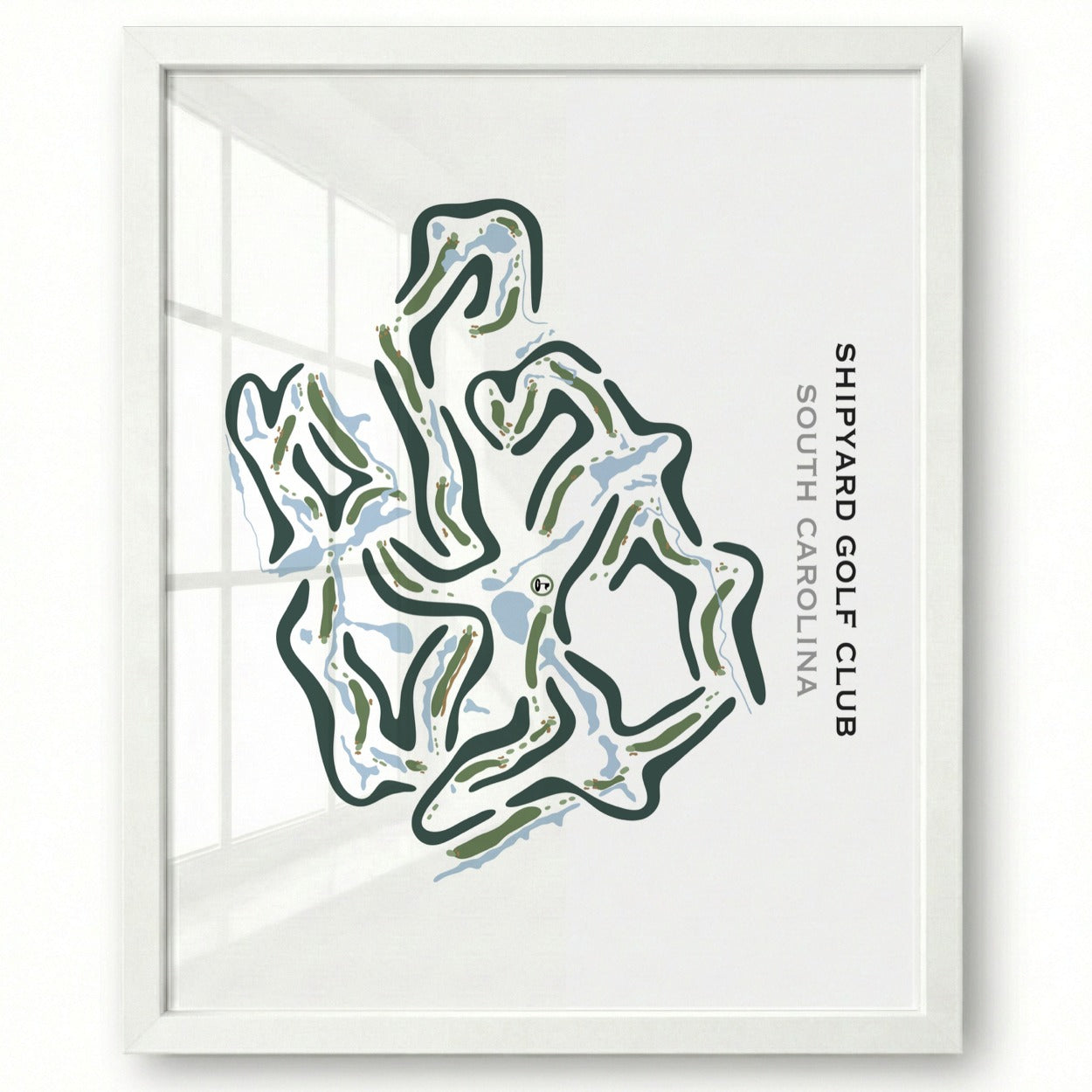 Shipyard Golf Club, South Carolina - Printed Golf Courses