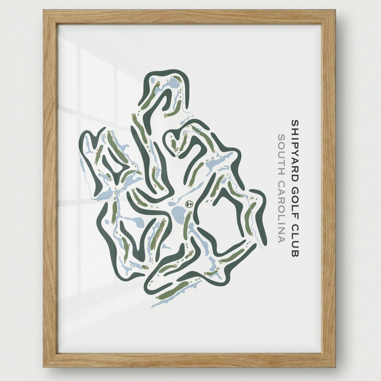 Shipyard Golf Club, South Carolina - Printed Golf Courses