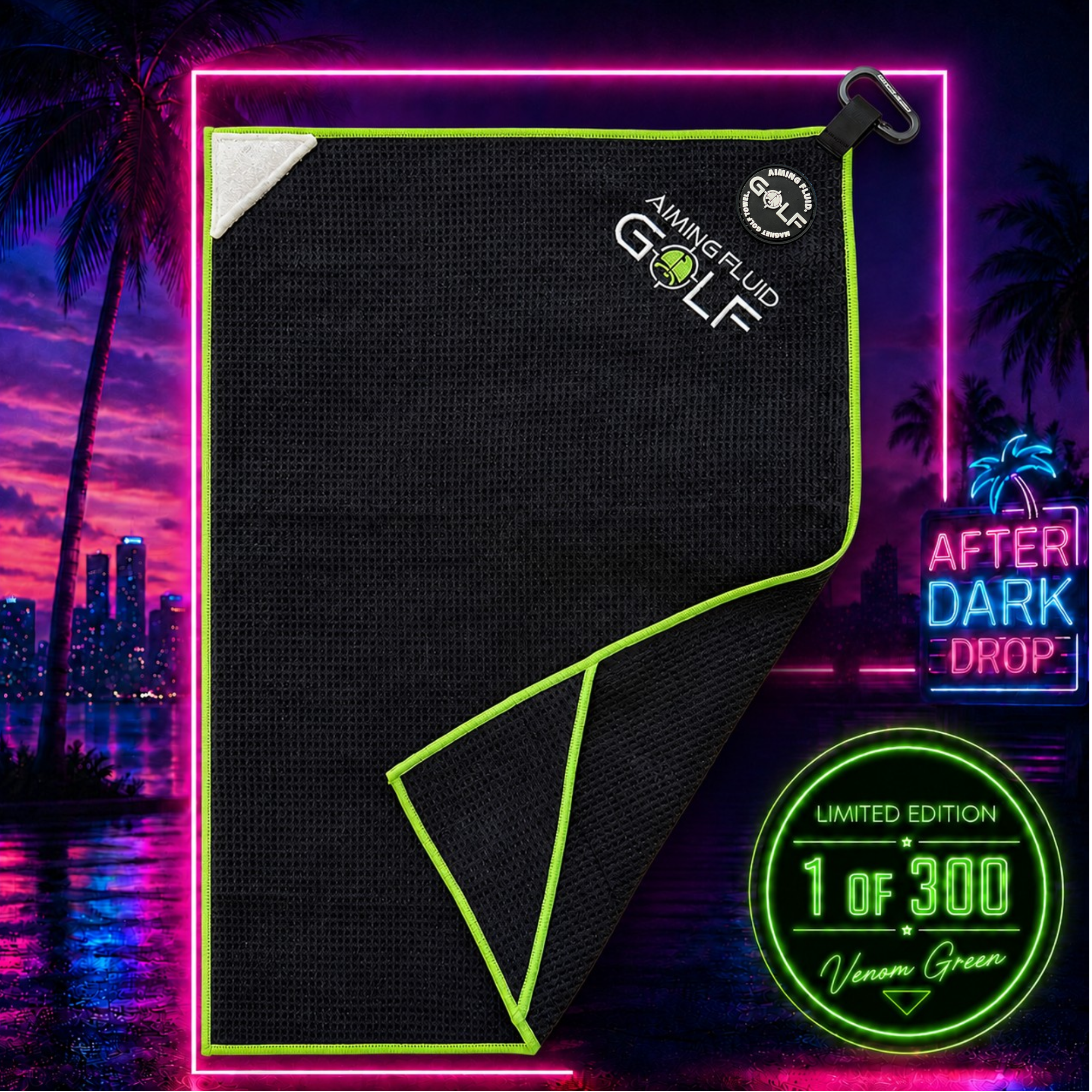 After Dark Magnetic Golf Towels