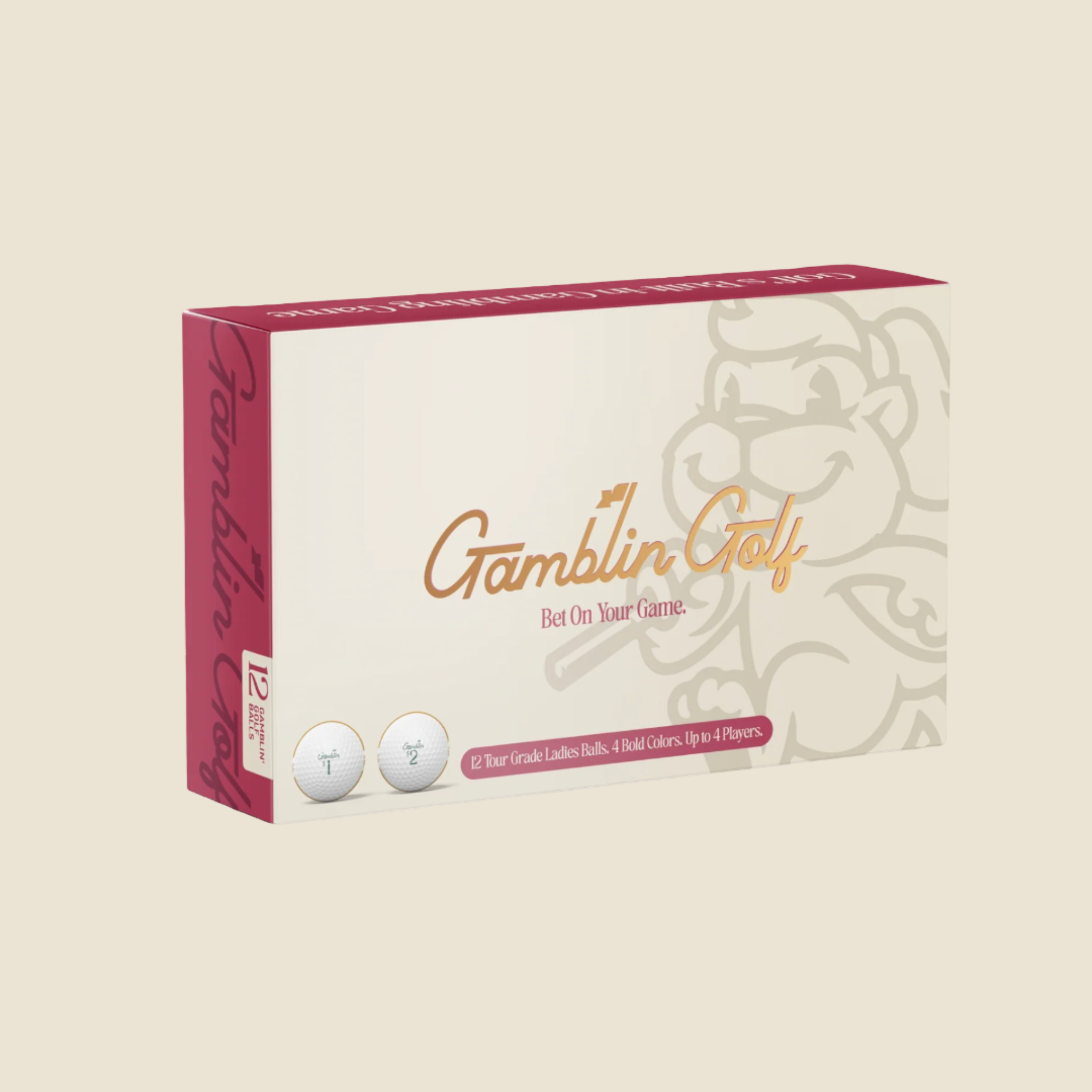 Womens Gamblin' Golf - Pack of 12 Balls