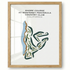 Shore Course at Monterey Peninsula Country Club, California - Printed Golf Courses