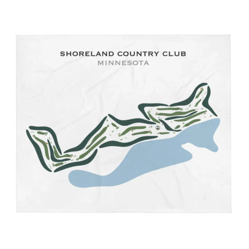 Shoreland Country Club, Minnesota - Printed Golf Courses
