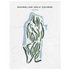 Shoreline Golf Course, Iowa - Printed Golf Courses