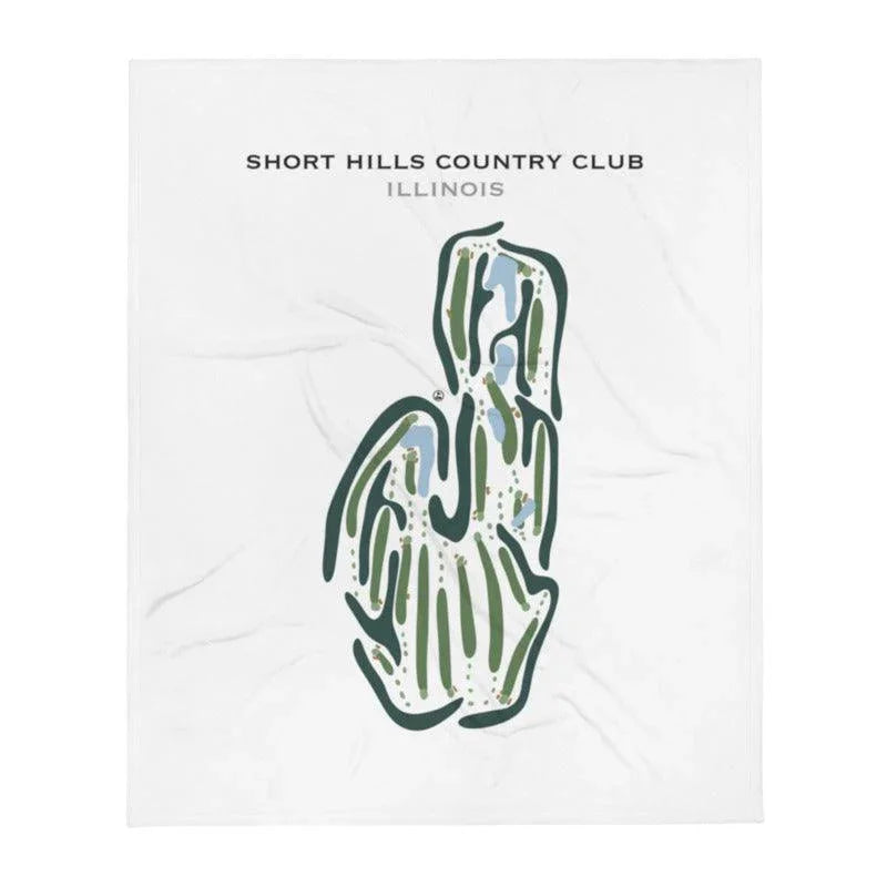 Short Hills Country Club, Illinois - Printed Golf Courses