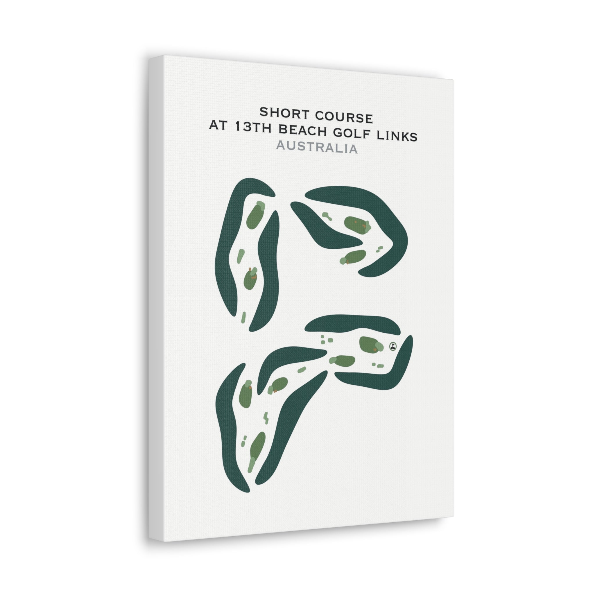 Short Course at 13th Beach Golf Links, Australia - Printed Golf Courses
