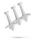 The Shottee Golf Tee - White 3 Pack