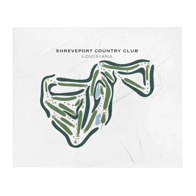 Shreveport Country Club, Louisiana - Printed Golf Courses