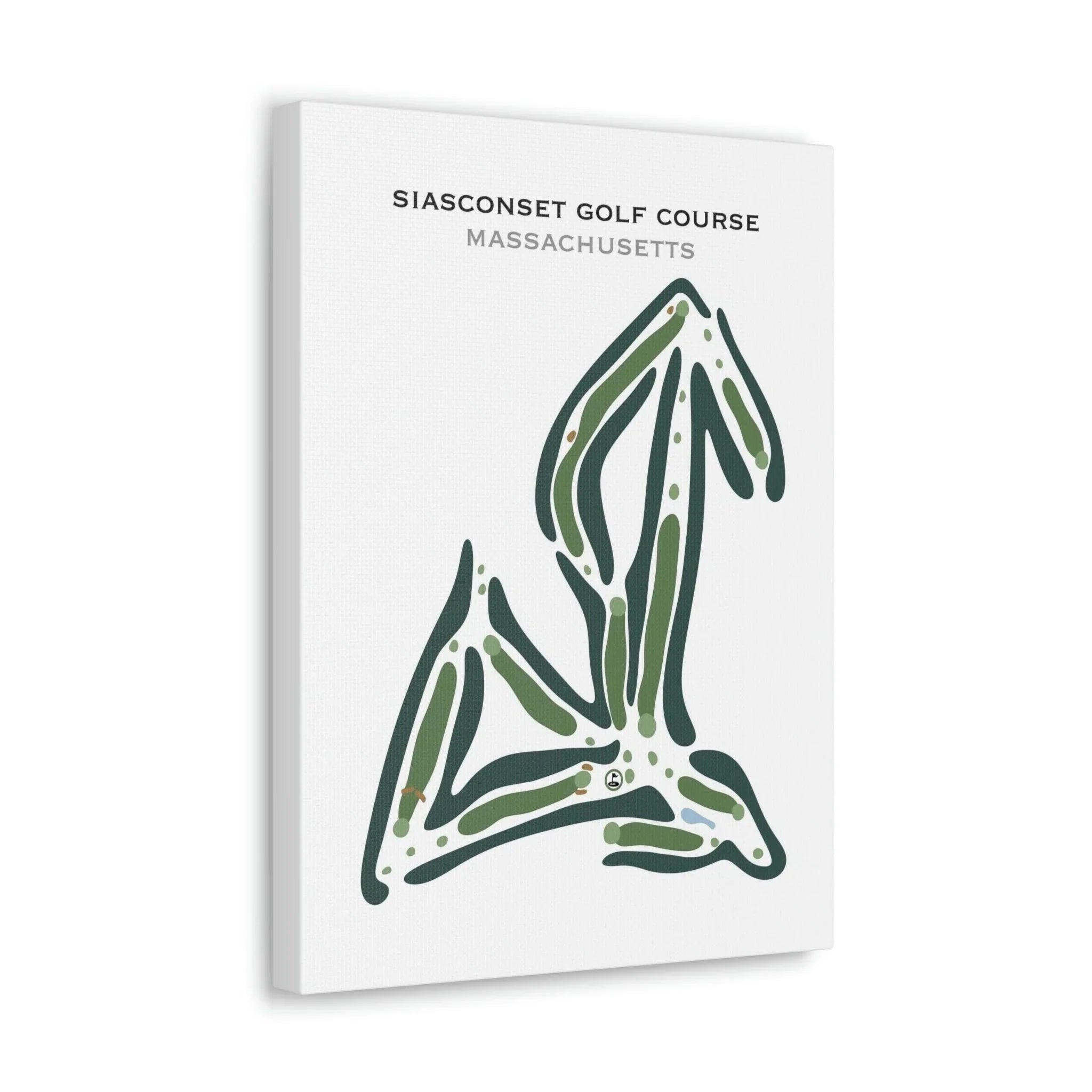 Siasconset Golf Course, Massachusetts - Printed Golf Courses